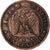 Coin, France, Napoleon III, Napoléon III, Centime, 1855, Rouen, EF(40-45)