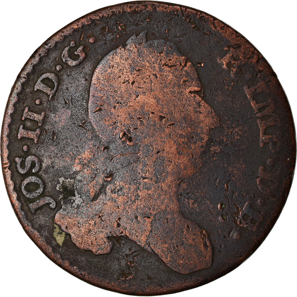 Moneta, Paesi Bassi austriaci, Joseph II, 2 Liards, 2 Oorden, 1789, Brussels, B
