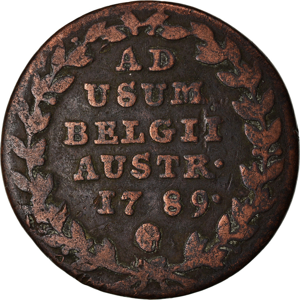 Moneta, Paesi Bassi austriaci, Joseph II, 2 Liards, 2 Oorden, 1789, Brussels, B