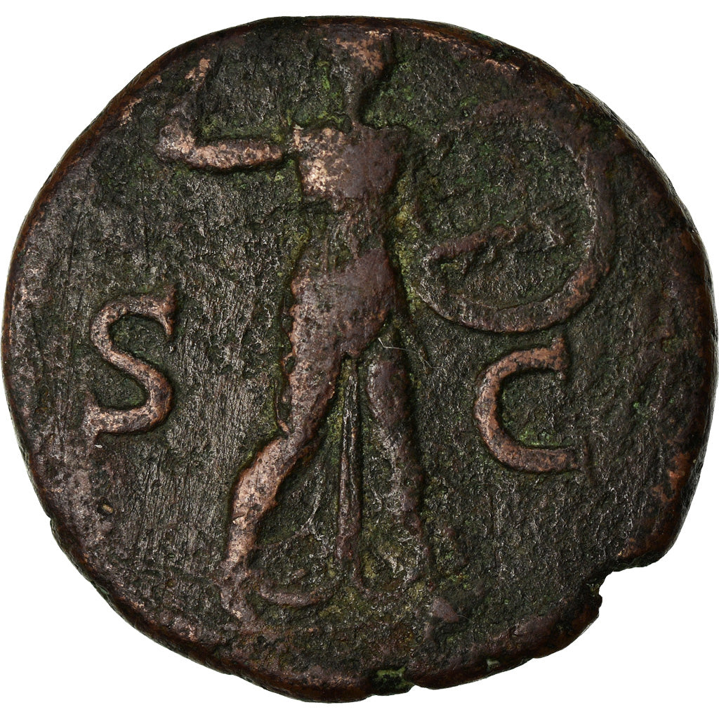 Moeda, Claudius, As, 42-43, Rome, F(12-15), Bronze, RIC:116