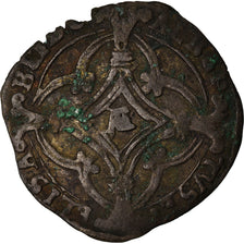 Coin, Spanish Netherlands, TOURNAI, Albert & Isabella, Patard, 1615, VF(30-35)