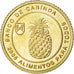 CABINDA, 10 Centavos, 2008, KM #17, MS(63), Brass Plated Steel, 21.9, 5.84