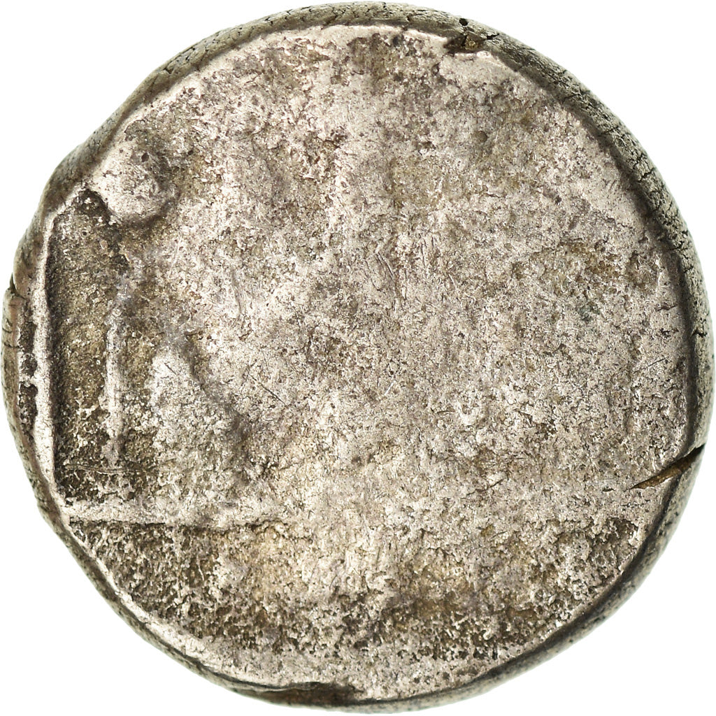 Moneda, Safavid, Isma'il I, 1/2 Shahi, BC+, Plata