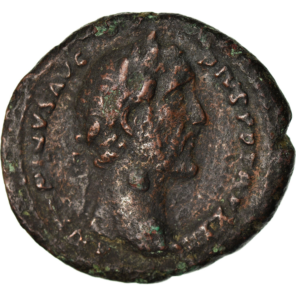 Moneta, Antoninus Pius, As, 159-160, Rome, VF(30-35), Bronze, RIC:1039