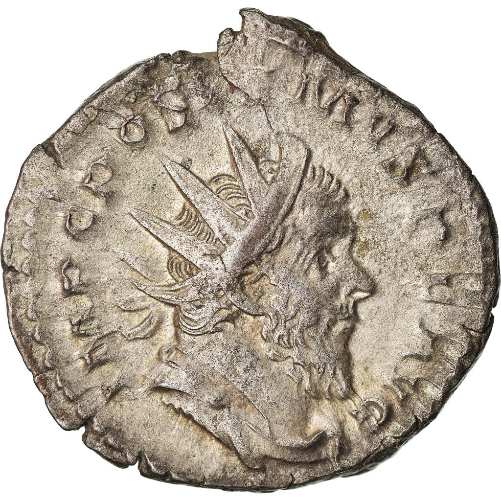 Munten, Postuum, Antoninianus, AD 262, Trier or Cologne, ZF, Billon, RIC:67