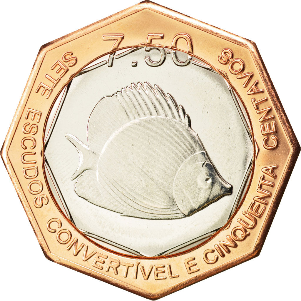 CABINDA, 7-1/2 Escudo Convertivel, 2008, KM #23, MS(63), Bi-Metallic, 34, 12.74