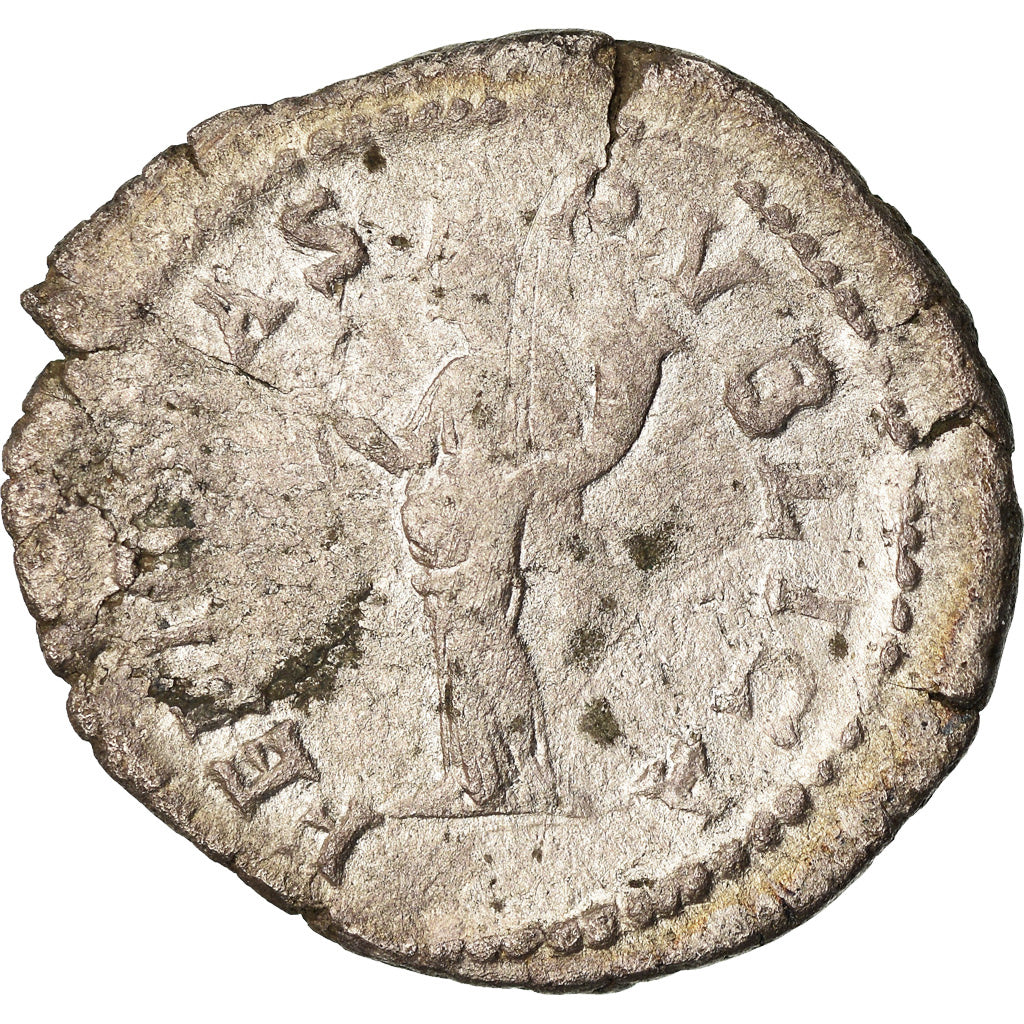 Moneda, Geta, Denarius, 203, Rome, MBC, Plata, RIC:9a