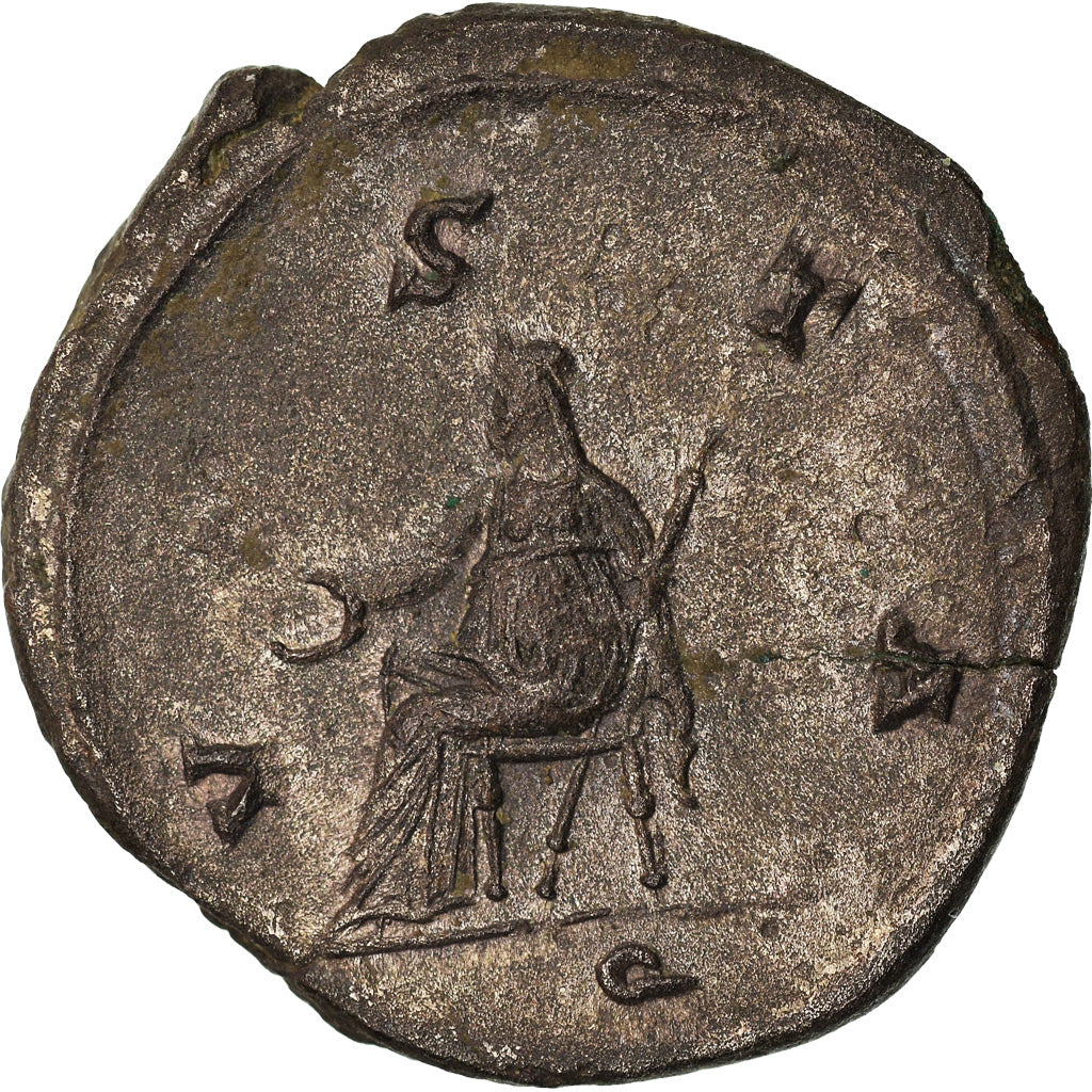 Moneta, Salonina, Antoninianus, AD 260-268, Rome, EF(40-45), Bilon, RIC:32