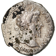 Moneda, Marcus Aurelius, Denarius, AD 166, Rome, BC+, Plata, Cohen:878, RIC:163