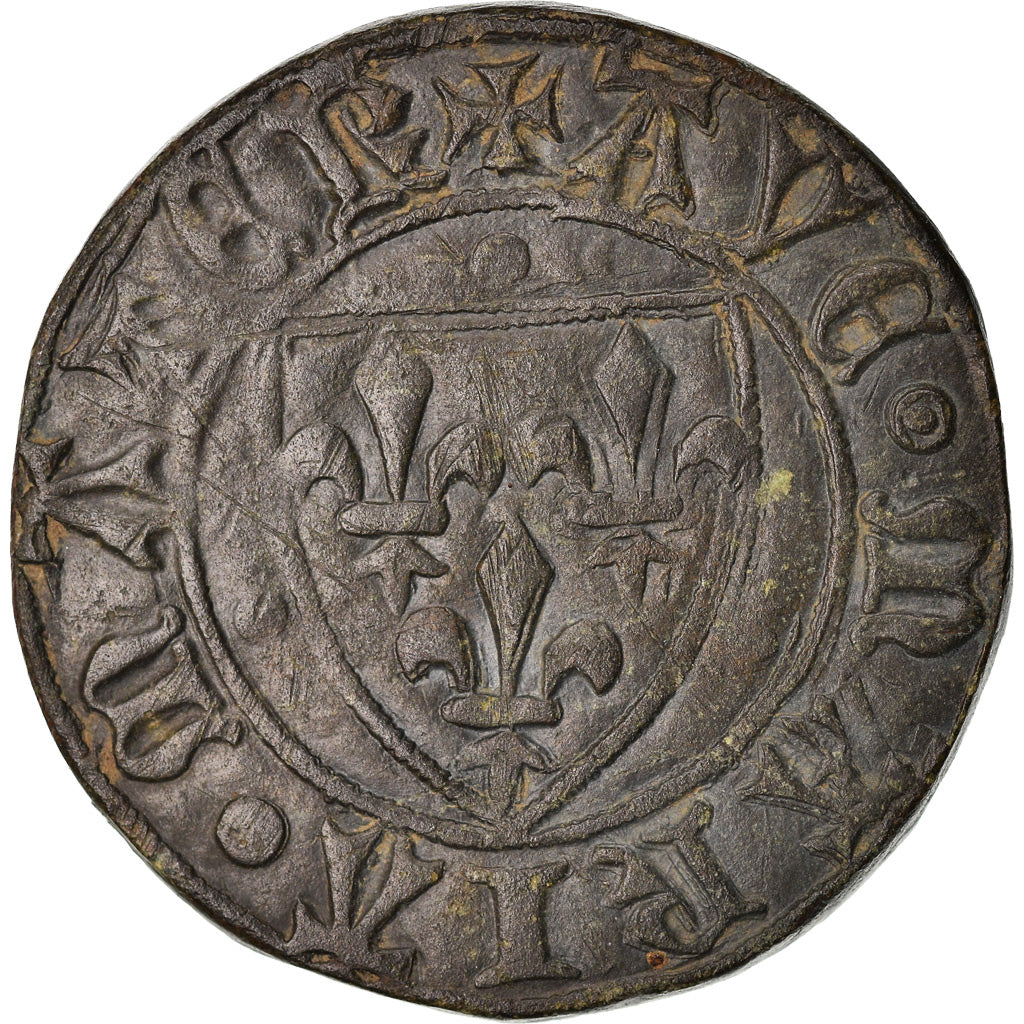 Francia, Token, Jeton de Compte, XVth Century, BB, Bronzo