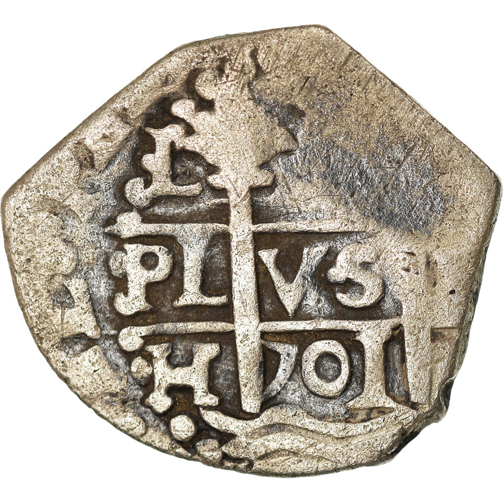 Münze, Peru, Philip V, Real, 1701, Lima, COB, S, Silber, KM:31
