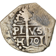 Münze, Peru, Philip V, Real, 1701, Lima, COB, S, Silber, KM:31