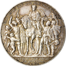 Moneta, Stati tedeschi, PRUSSIA, Wilhelm II, 3 Mark, 1913, Berlin, BB, Argento