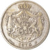 Moneta, Romania, Carol I, 2 Lei, 1873, Brussels, BB, Argento, KM:8