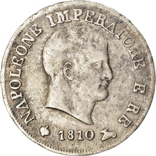 Moeda, ESTADOS ITALIANOS, KINGDOM OF NAPOLEON, Napoleon I, 10 Soldi, 1810