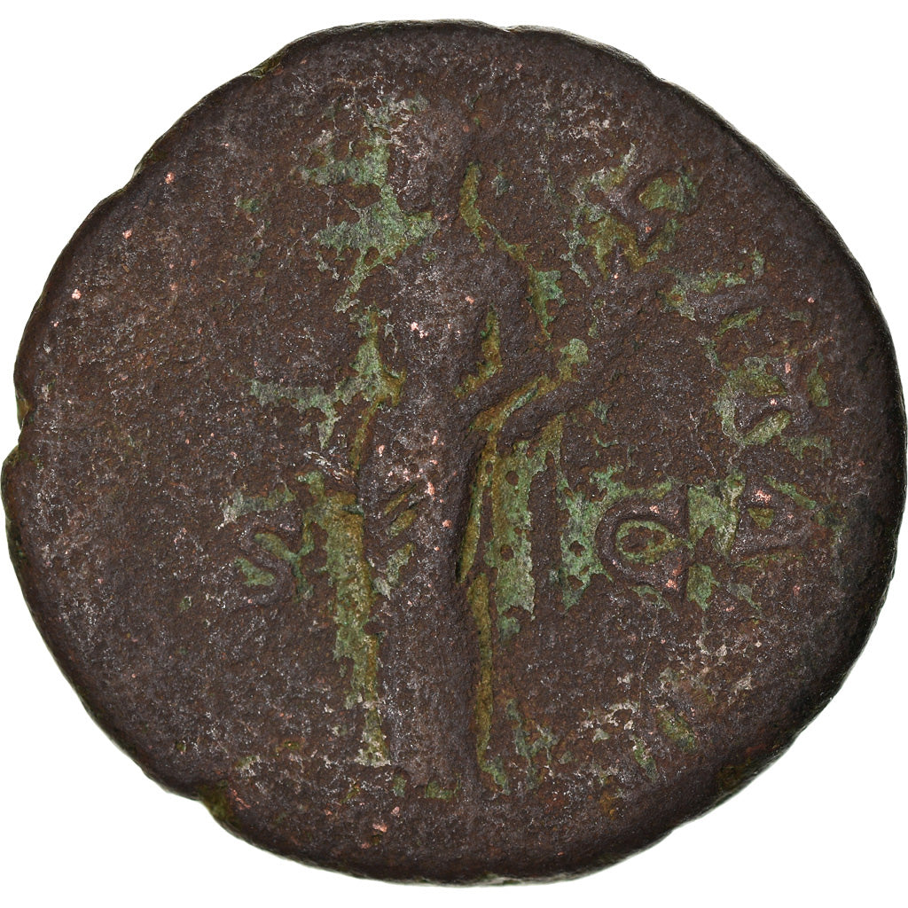 Coin, Antoninus Pius, As, 147-148, Rome, F(12-15), Bronze, RIC:818