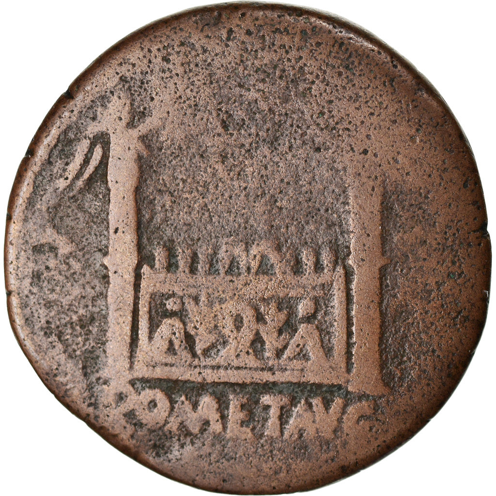 Moneta, Tiberius, As, 12-14, Lyon, MB, Rame, RIC:245