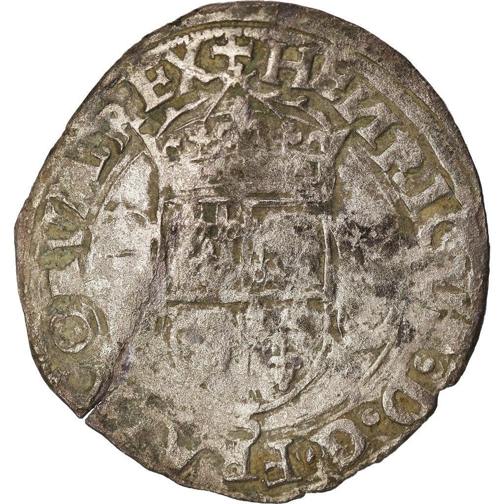 Moneta, Francja, Henri II, Douzain du Dauphiné, 1552, Grenoble, VF(20-25)