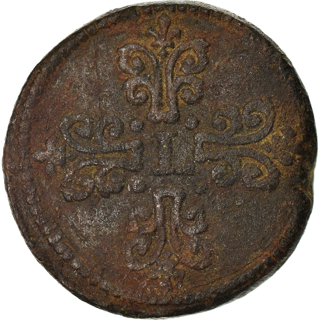 Munten, Frankrijk, Louis XIII, Demi-Franc, Poids Monétaire, ZF, Tin