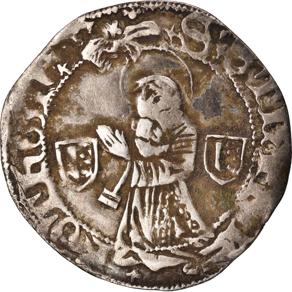 Munten, Frankrijk, Gros, Metz, FR+, Zilver, Boudeau:1659