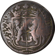 Monnaie, Pays-Bas, GELDERLAND, Duit, 1751, B+, Cuivre, KM:83
