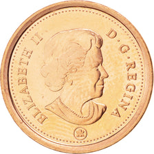 CANADA, Cent, 2011, Royal Canadian Mint, KM #490a, MS(63), Copper Plated Steel,.