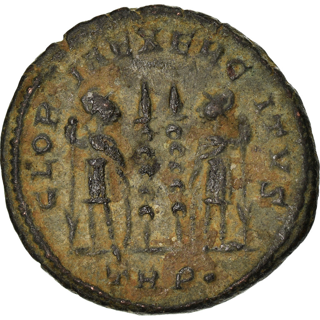 Moneda, Constantine I, Nummus, Trier, MBC+, Cobre, Cohen:254