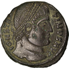 Monnaie, Constantin I, Follis, 328-329, Nicomédie, TTB+, Cuivre, RIC:153