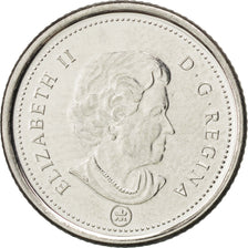 CANADA, 10 Cents, 2013, Royal Canadian Mint, KM #492, MS(63), Nickel Plated...