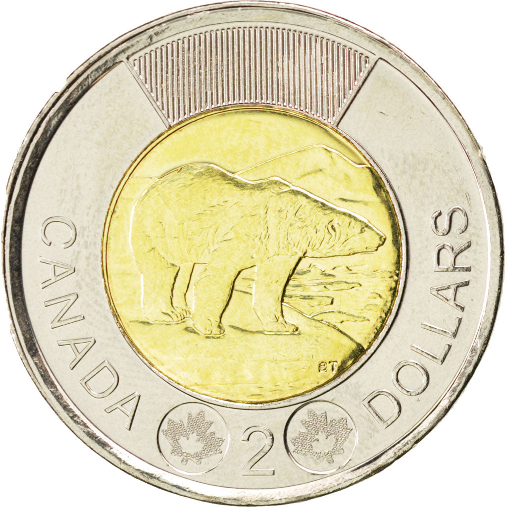 CANADA, 2 Dollars, 2013, Royal Canadian Mint, KM #1257, MS(63), Bi-Metallic,...