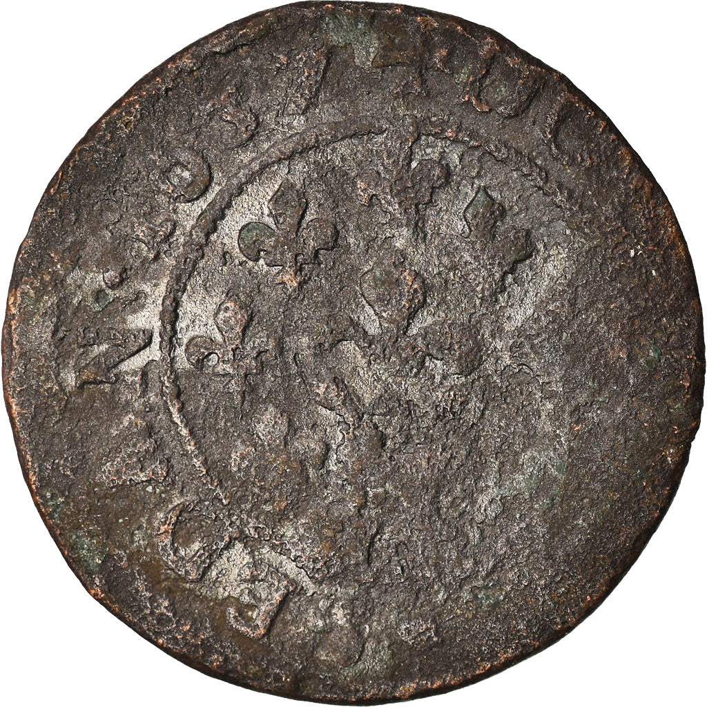 Moneda, Francia, Ardennes, Fréd-Maurice de La Tour, Double Tournois, 1637