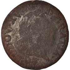 Münze, Frankreich, Louis XV, Liard à la vieille tête, Liard, 1769, Reims