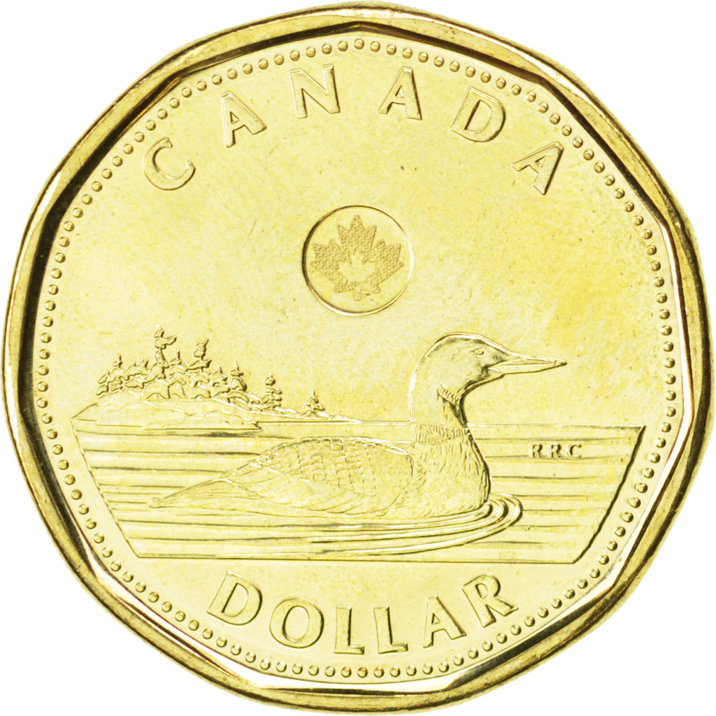 Canada, Elizabeth II, Dollar, 2013, SPL, Acciaio placcato ottone, KM:1255