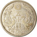 Münze, Japan, Yoshihito, 50 Sen, 1923, SS, Silber, KM:46