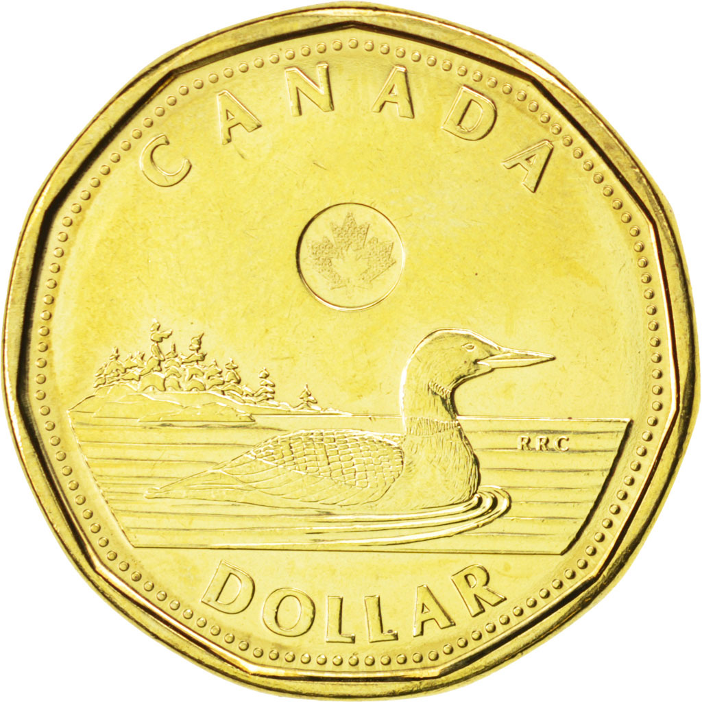 CANADA, Dollar, 2012, Royal Canadian Mint, KM #1255, MS(63), Brass Plated...