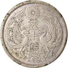 Coin, Japan, Yoshihito, 50 Sen, 1923, AU(50-53), Silver, KM:46