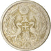 Moneta, Giappone, Yoshihito, 50 Sen, 1924, BB+, Argento, KM:46