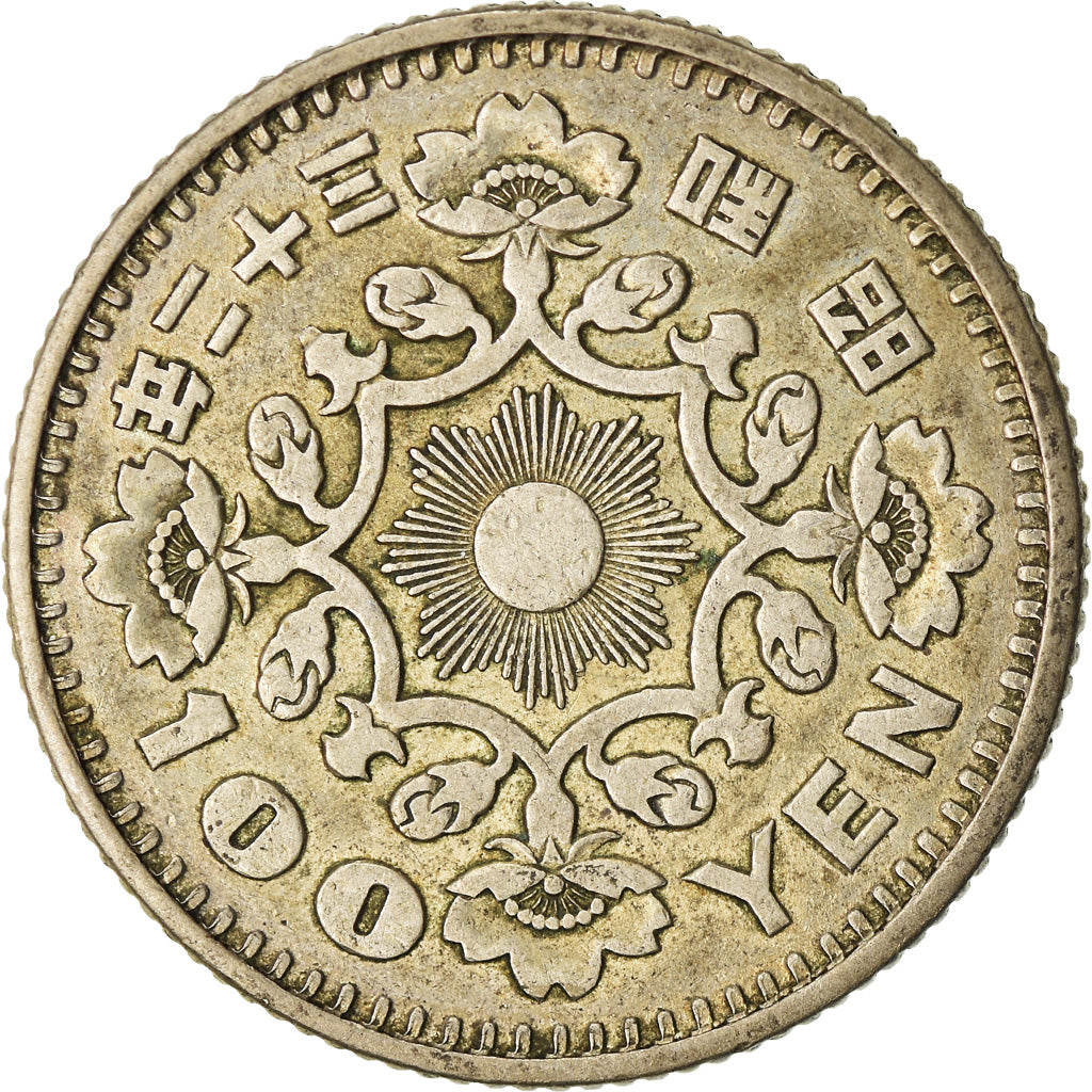 Monnaie, Japon, Hirohito, 100 Yen, 1957, TTB+, Argent, KM:77