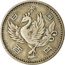 Moneta, Giappone, Hirohito, 100 Yen, 1958, BB, Argento, KM:77