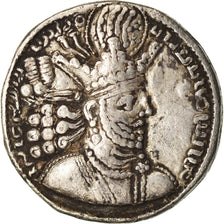 Coin, Sasanian Kings, Shapur II, Drachm, EF(40-45), Silver