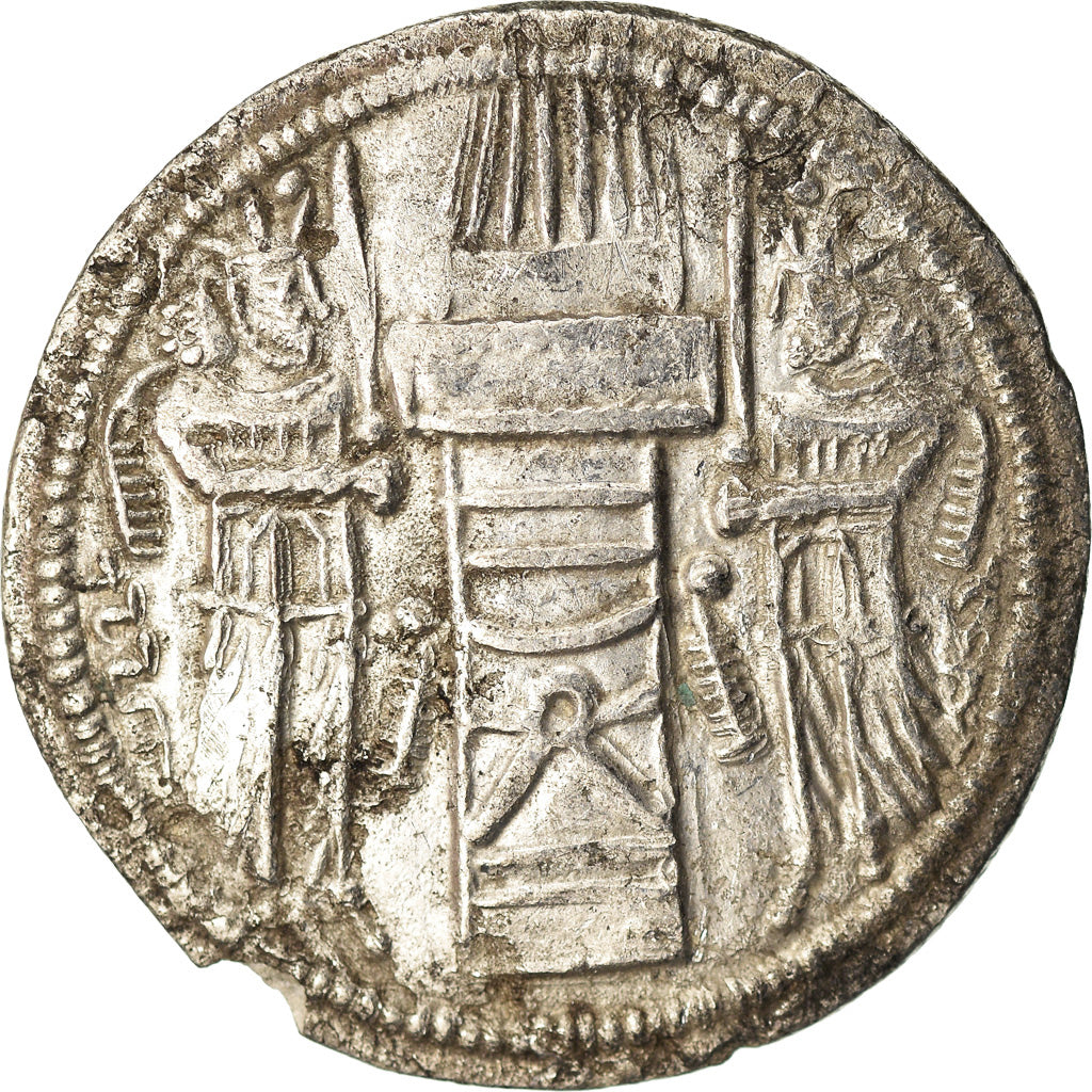 Moneta, Sasanian Kings, Shapur II, Drachm, BB, Argento