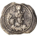 Monnaie, Royaume Sassanide, Yazdgard I, Drachme, AS (Aspahan), TB+, Argent