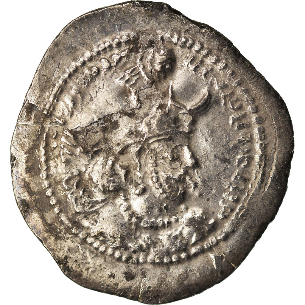 Münze, Sasanian Kings, Yazdgard I, Drachm, S+, Silber