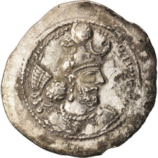Moneta, Sasanian Kings, Yazdgard I, Drachm, MB+, Argento