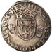 Munten, Frankrijk, Henri II, Douzain aux croissants, 1551, FR+, Billon