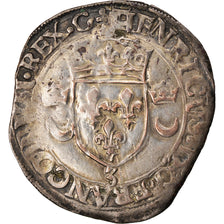 Münze, Frankreich, Henri II, Douzain aux croissants, 1550, Grenoble, S+