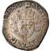 Münze, Frankreich, Henri II, Douzain aux croissants, 1550, Grenoble, S+