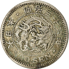 Münze, Japan, Mutsuhito, 20 Sen, 1899, SS, Silber, KM:24