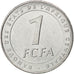 CENTRAL AFRICAN STATES, Franc, 2006, Paris, KM #16, MS(63), Stainless Steel,...