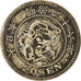 Moneta, Giappone, Mutsuhito, 20 Sen, 1893, MB+, Argento, KM:24